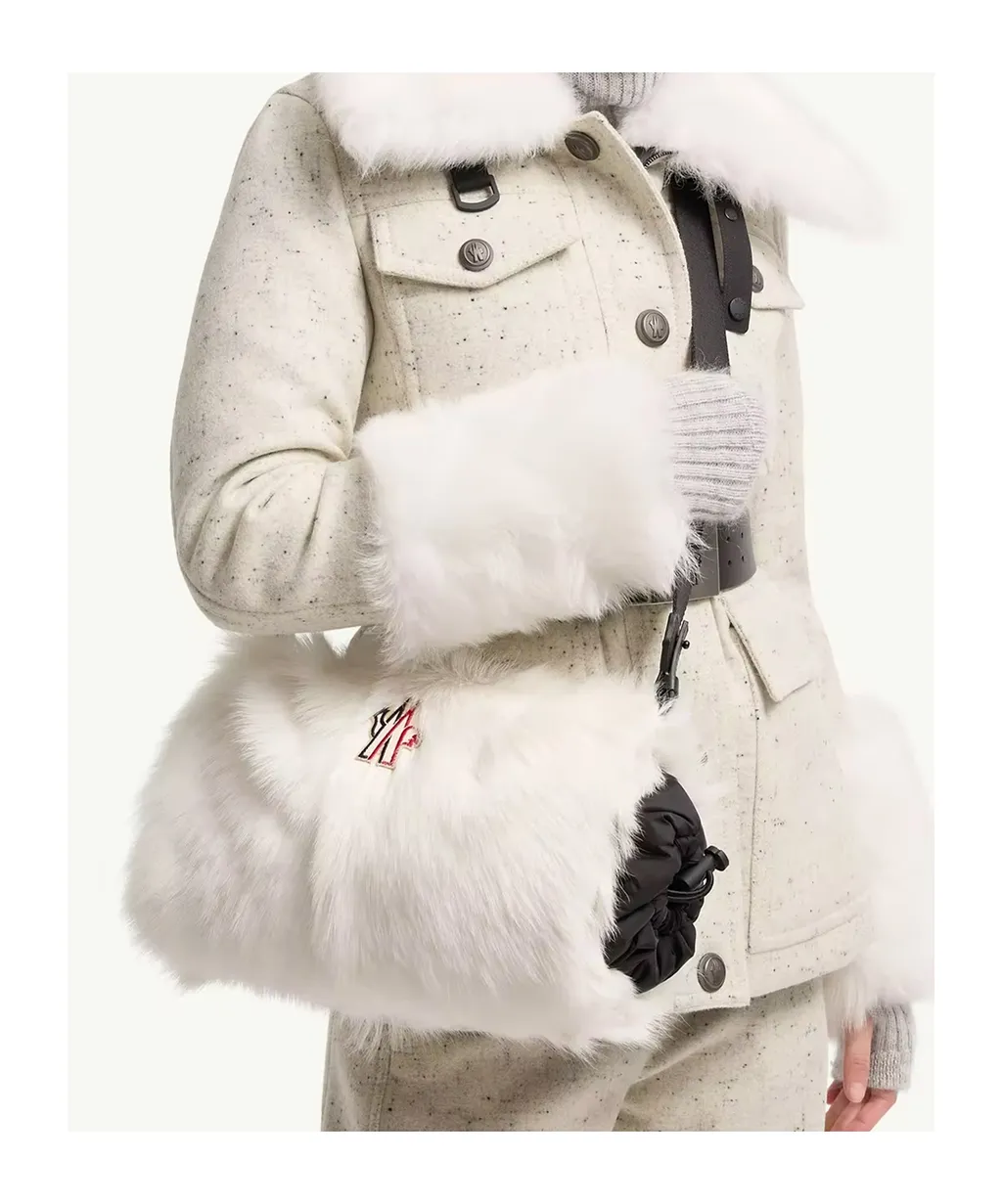Shearling Handwarmer & Pouch