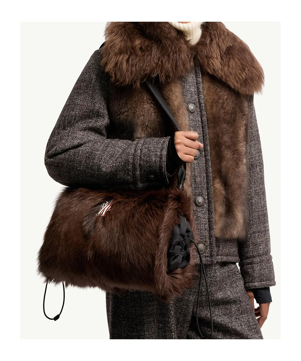 Shearling Handwarmer & Pouch