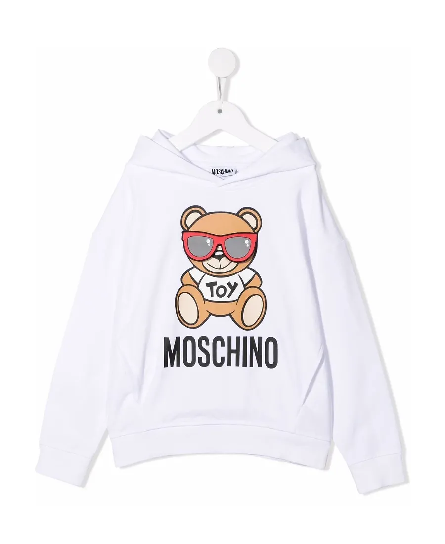 Teddy Bear Print Hoodie