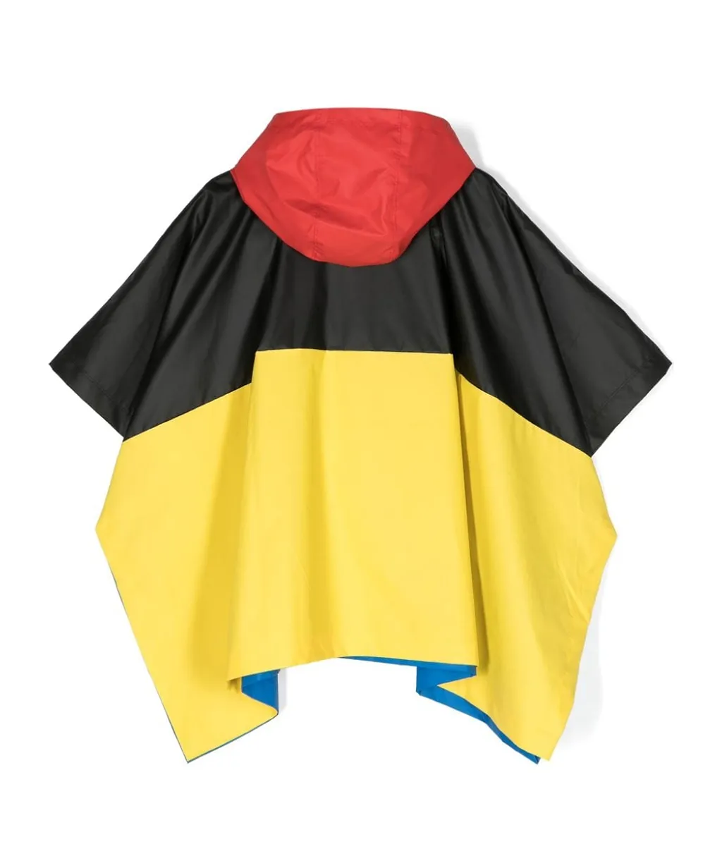 Moschino Kids Hooded Poncho Jacket