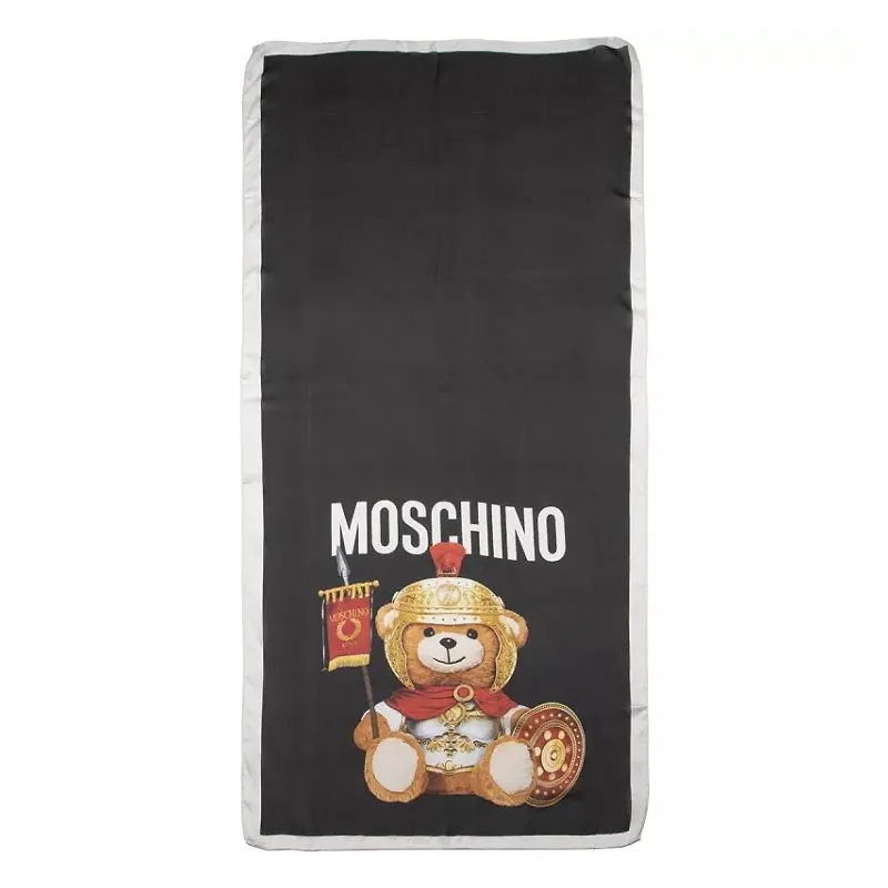 Teddy Bear Printed Scarf