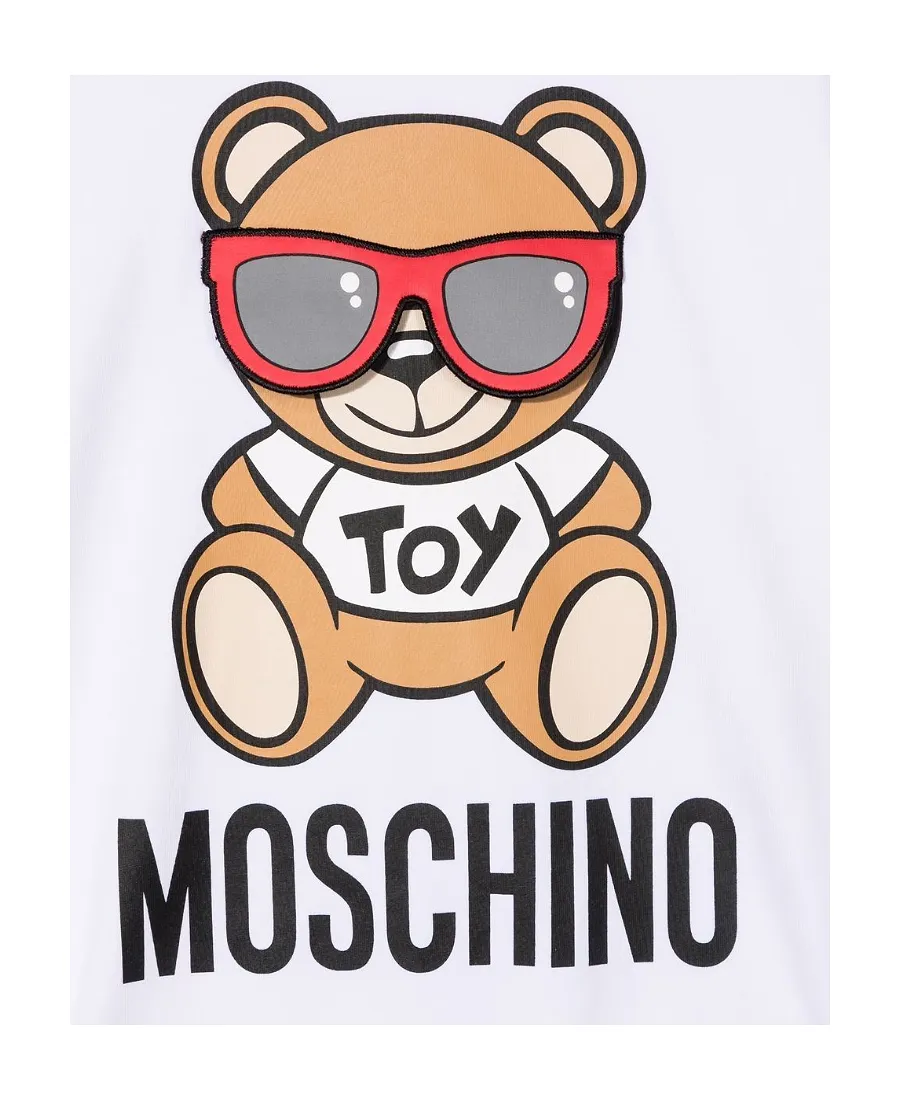 Teddy Bear Print Hoodie