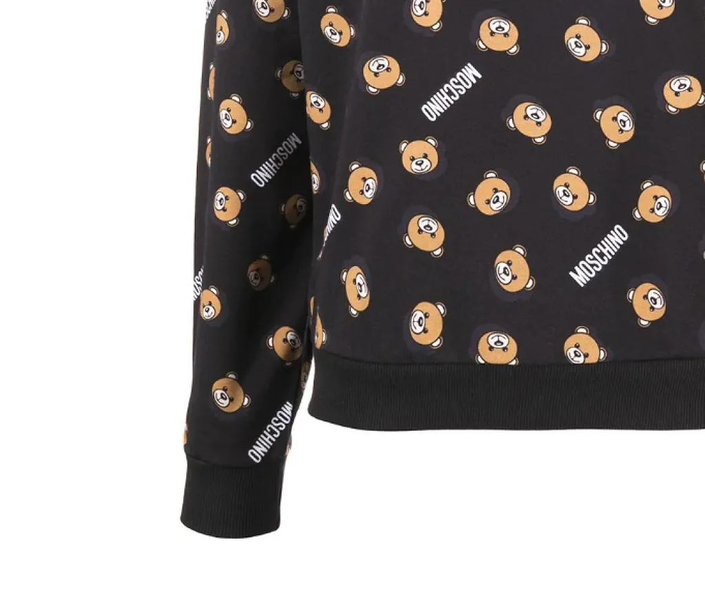 Teddy Bear Printed Sweater