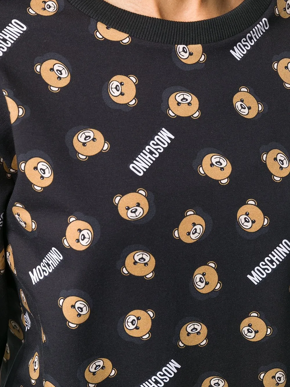 Teddy Bear Printed Sweater