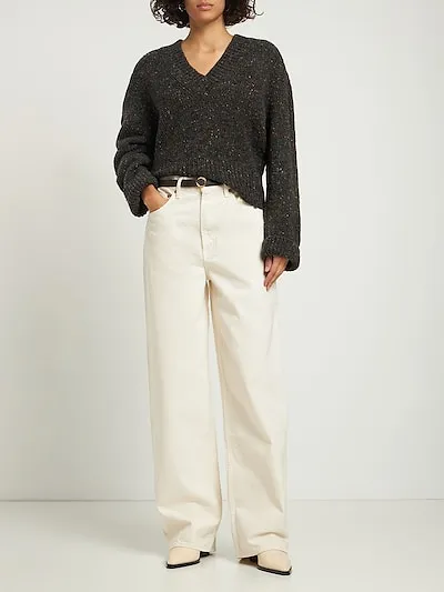 Logo Straight Jeans