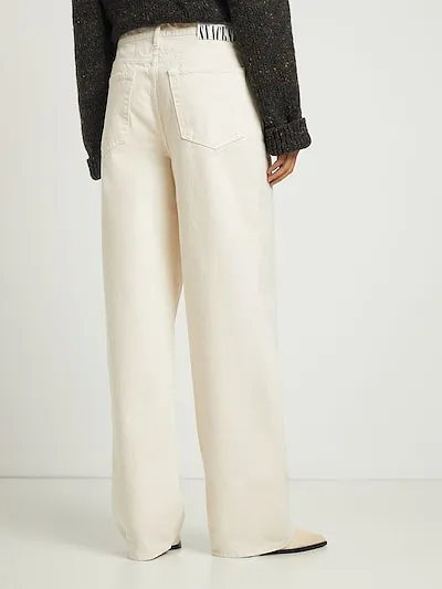 Logo Straight Jeans