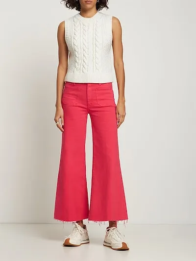 Pocket Hem Jeans And Ankle-Trimmed Jeans