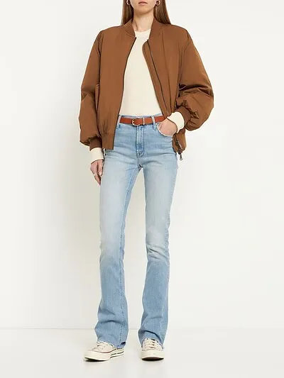 The Runaway Trimmed Stretch Jeans
