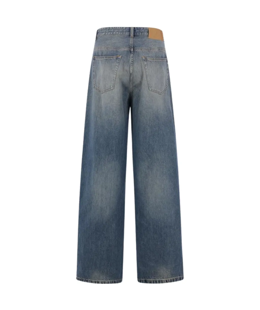 Mm6 Maison Margiela Wide-Leg Jeans
