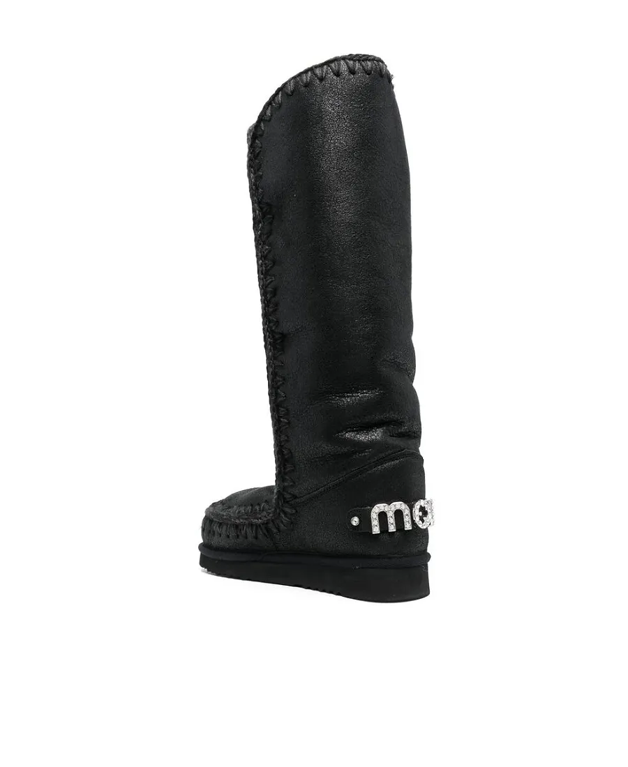 Eskimo 40 Rhinestone-Logo Boots