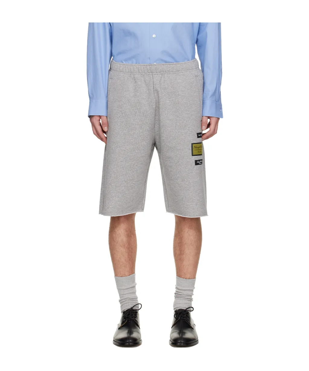 Patch Drawstring Shorts
