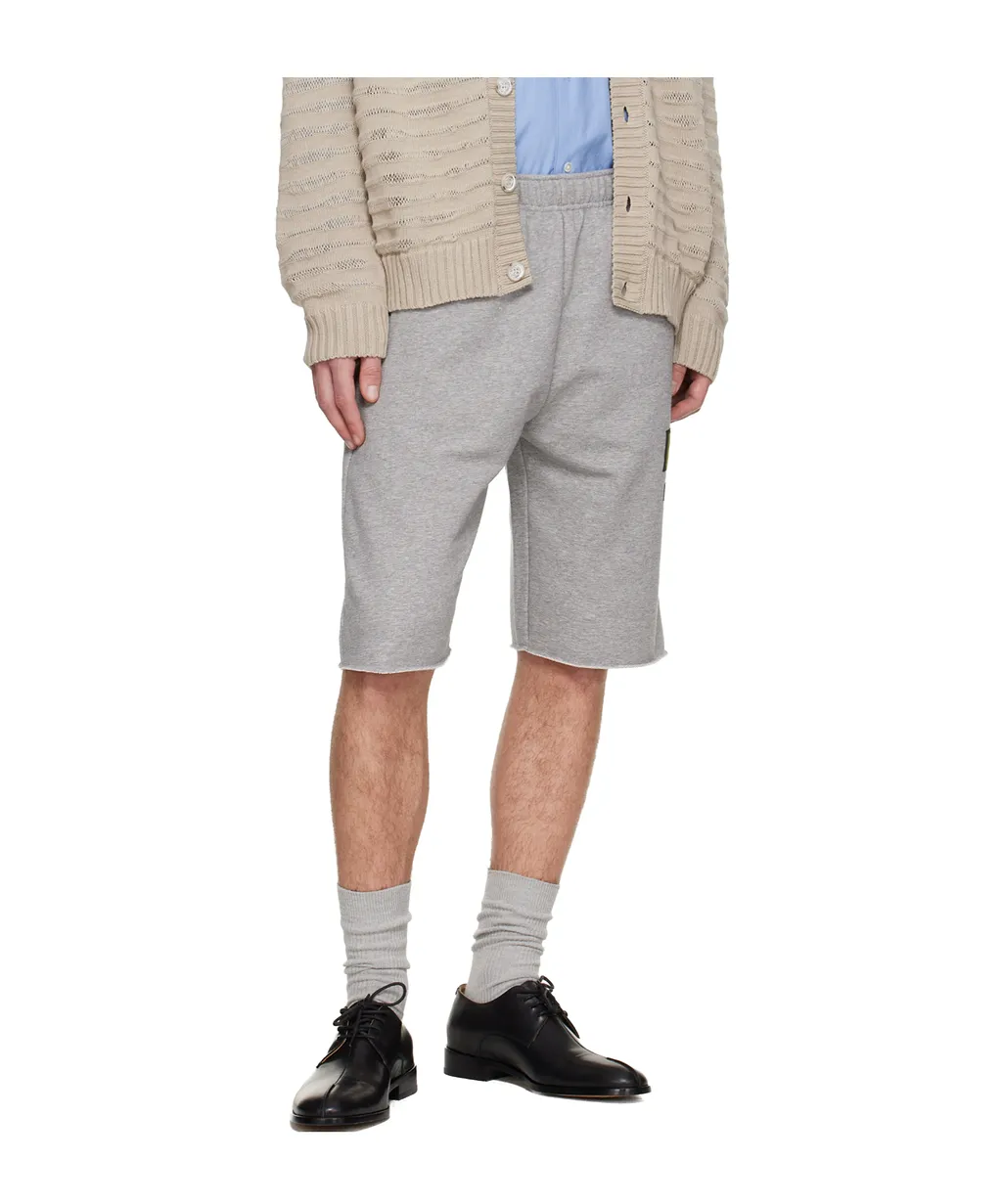Patch Drawstring Shorts