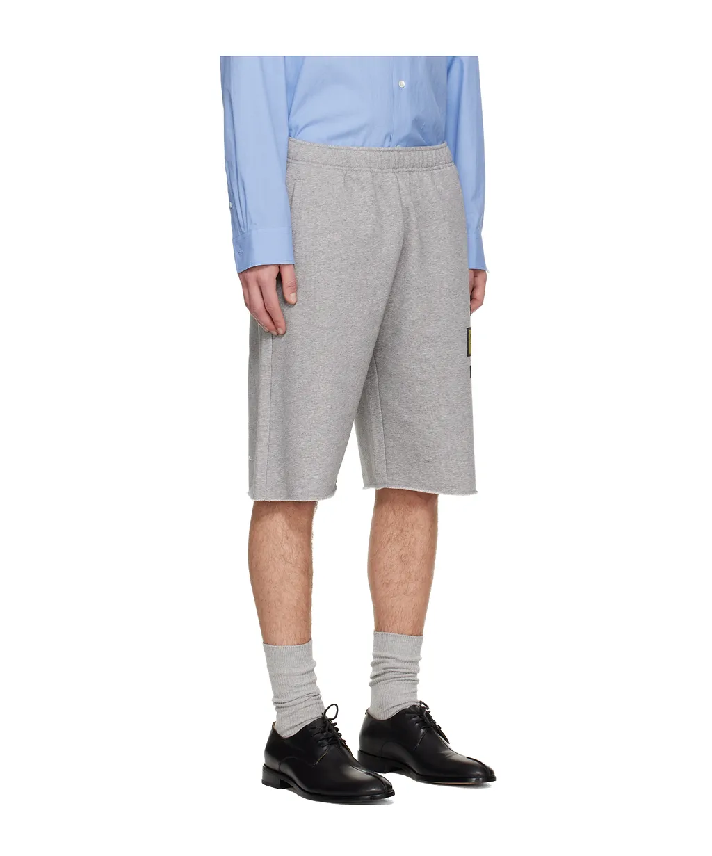 Patch Drawstring Shorts