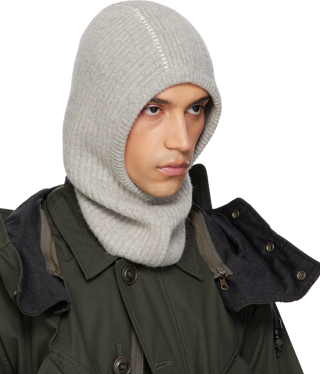 Ribbed Balaclava