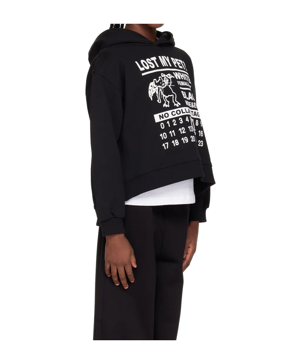 Printed Logo Hooded Sweatshirt