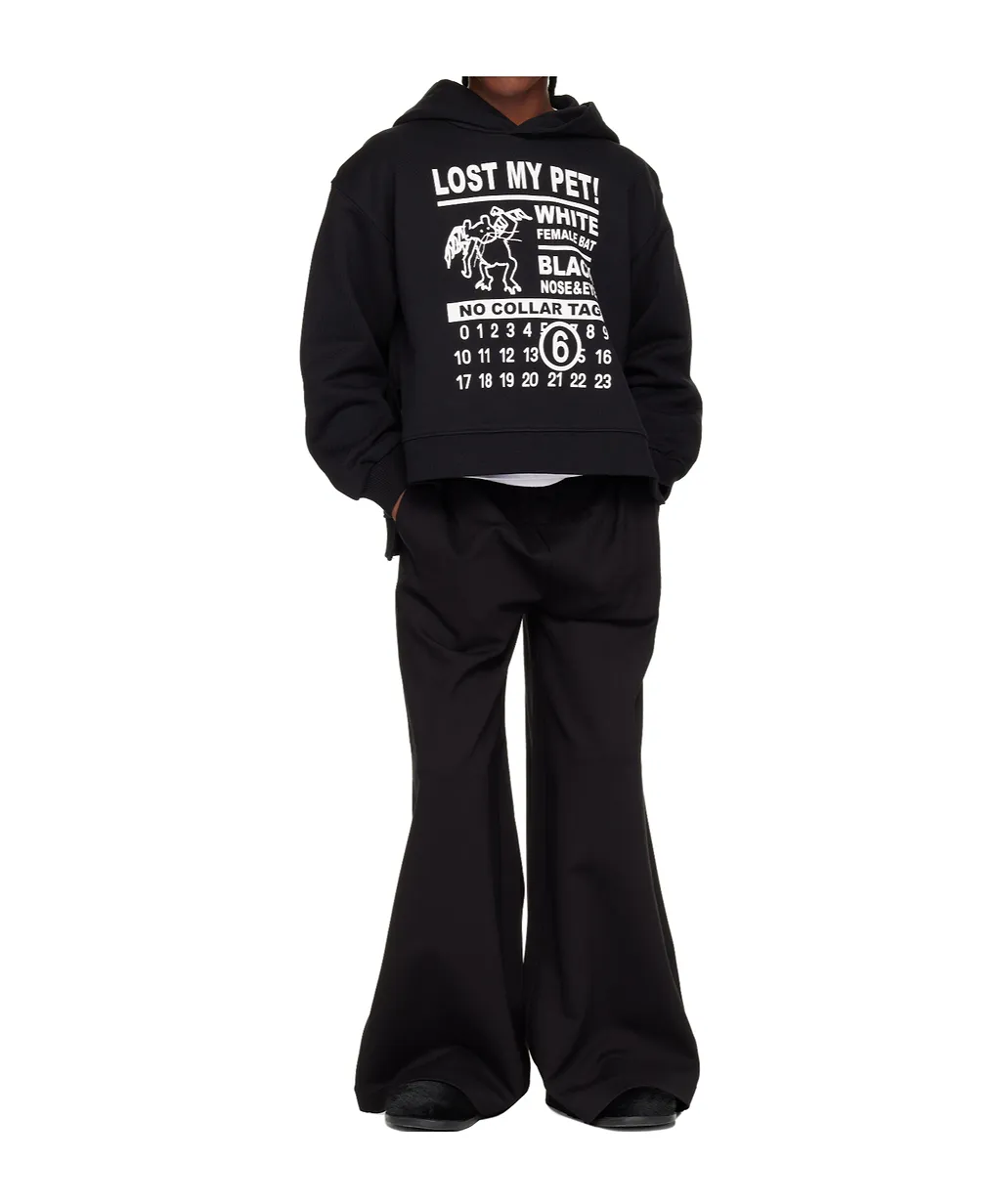 Printed Logo Hooded Sweatshirt