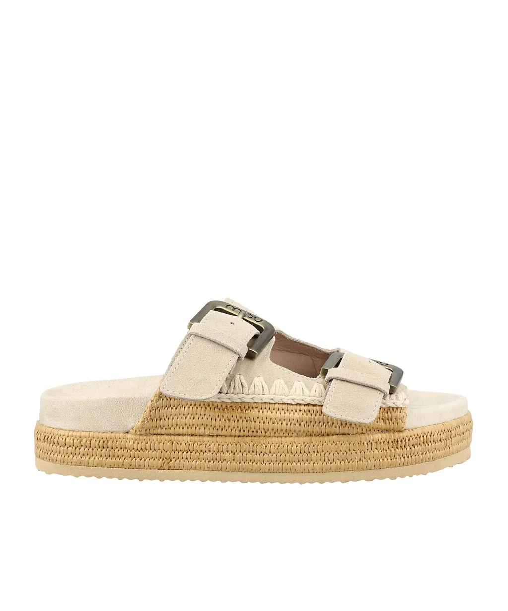 Mou Brandy Buckled Platform Sandals
