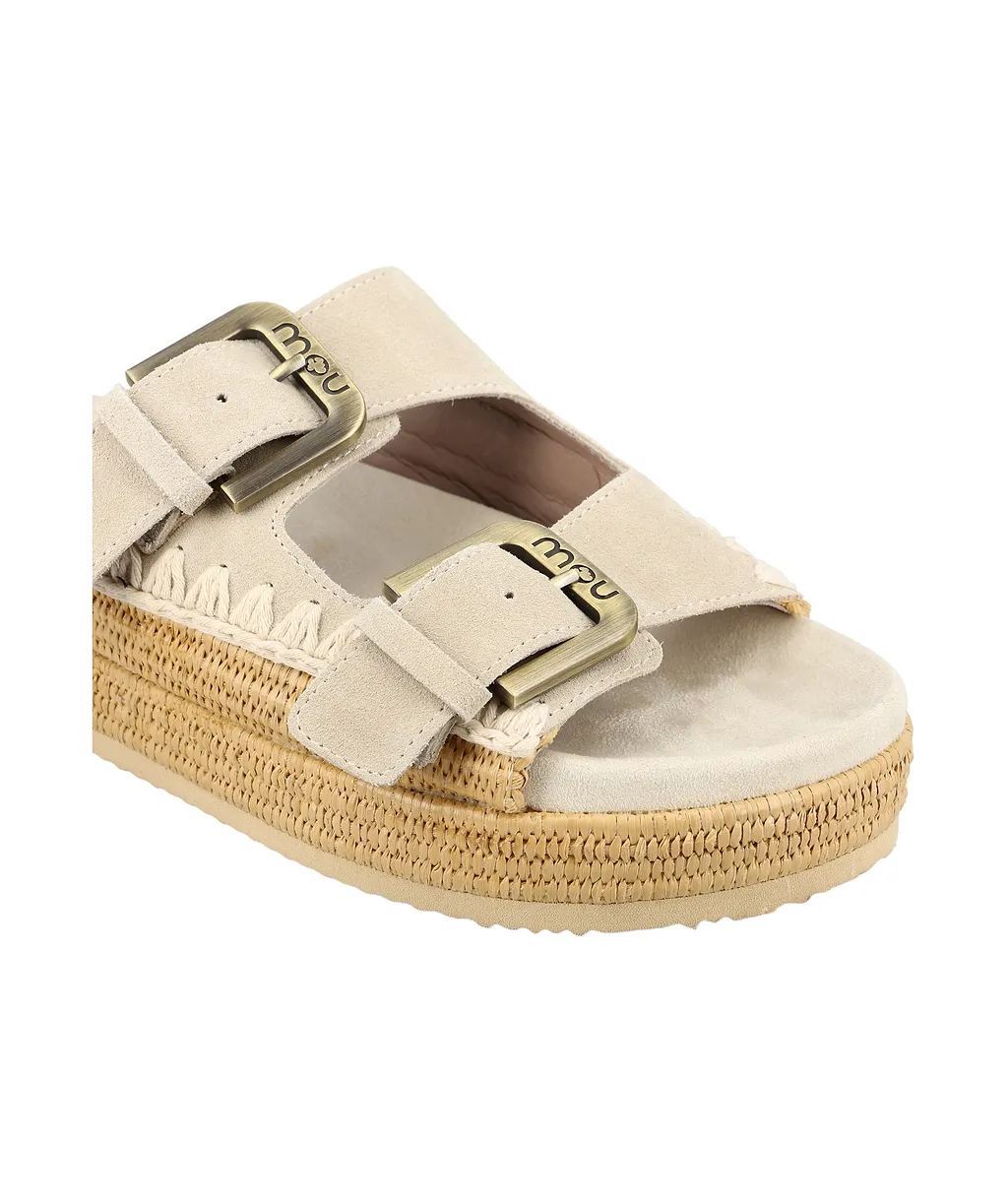 Mou Brandy Buckled Platform Sandals