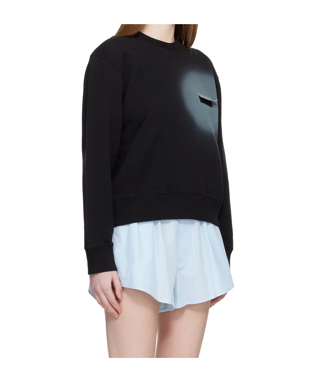 Patch-Detail Sweatshirt