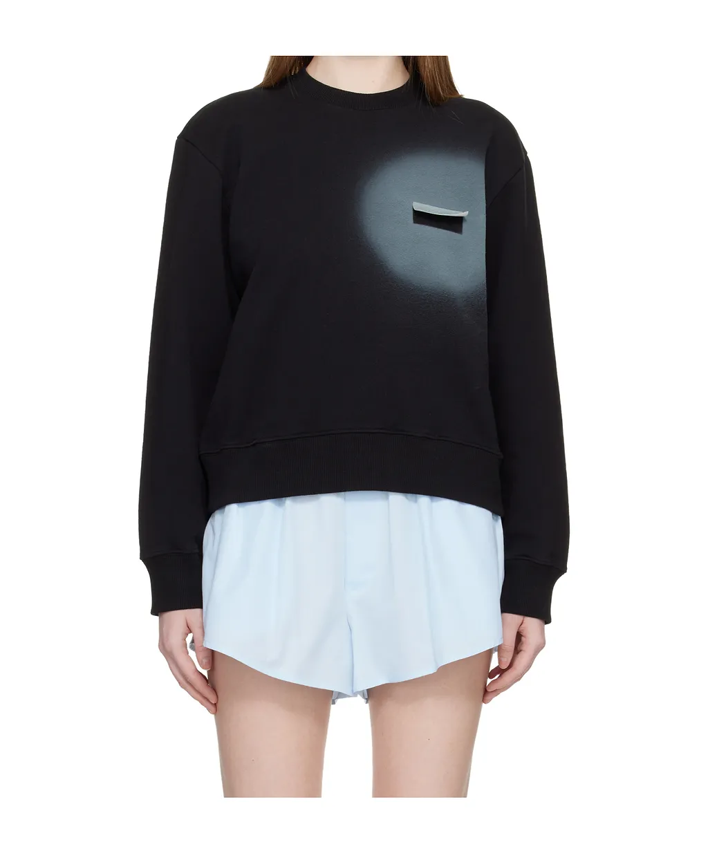 Patch-Detail Sweatshirt