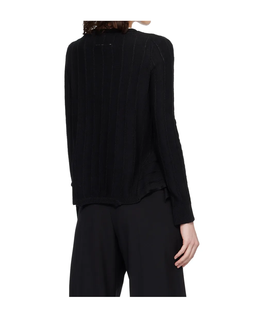 Ribbed Crewneck Sweater