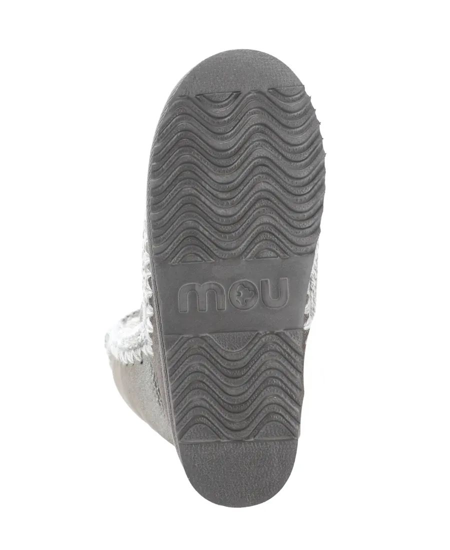 Mou Eskimo 24 Metallic Whipstitch-Trim Boots