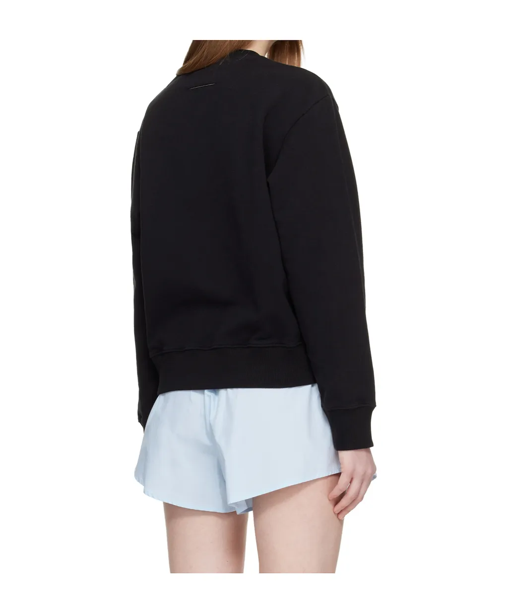 Patch-Detail Sweatshirt
