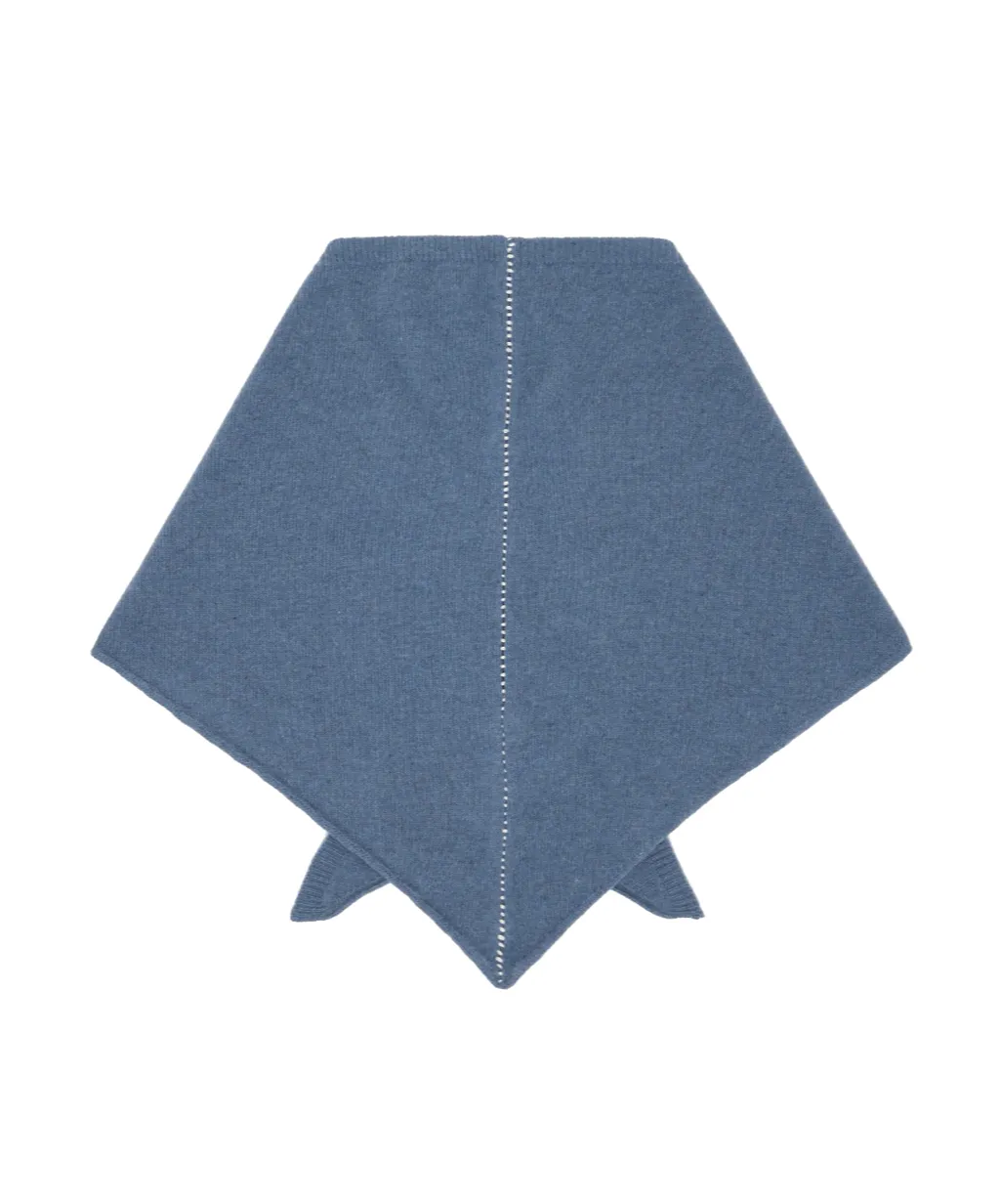Wool Blend Triangle Scarf
