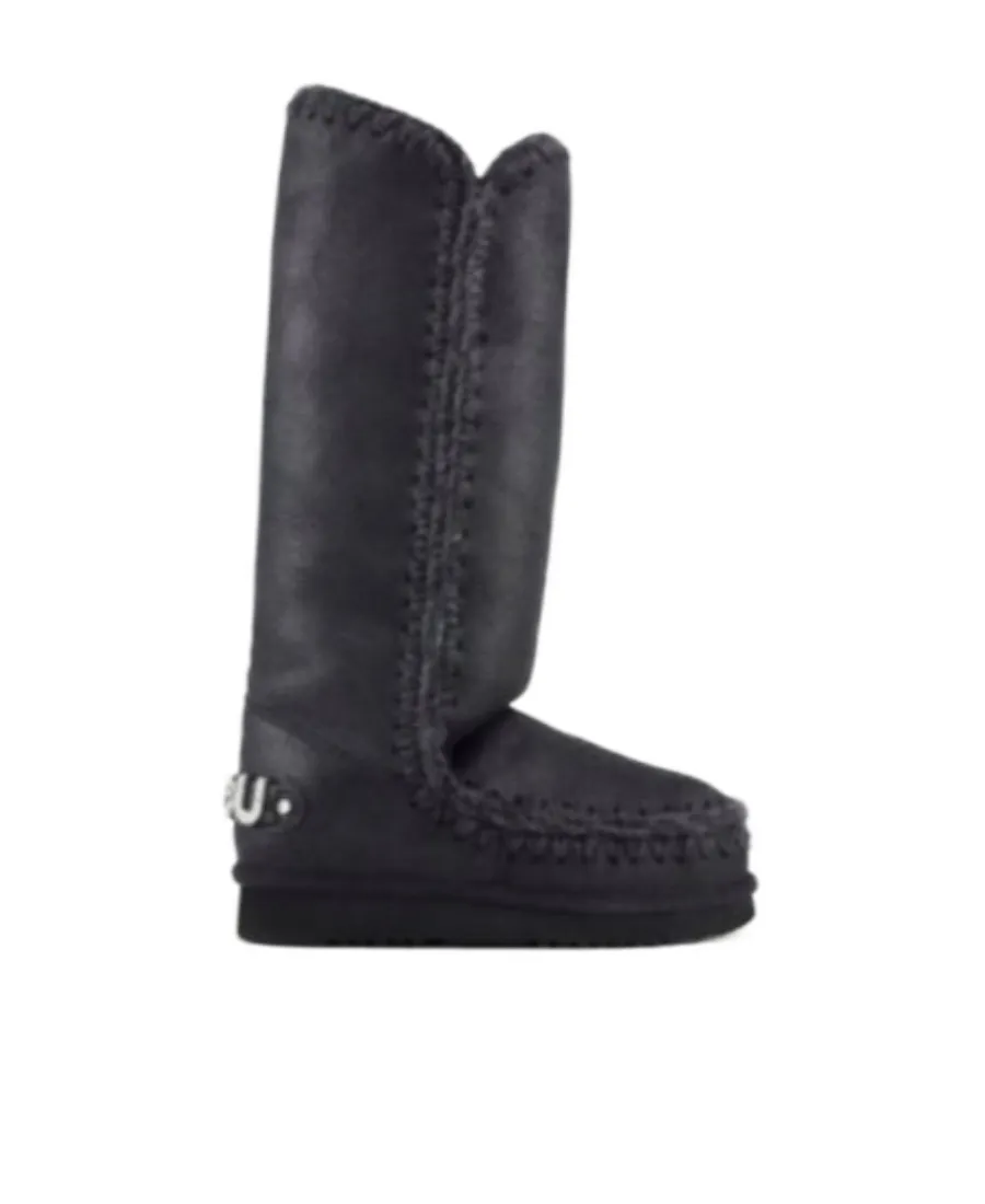 Mou Glitter Logo Eskimo Boots