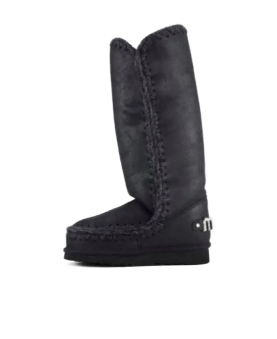 Mou Glitter Logo Eskimo Boots