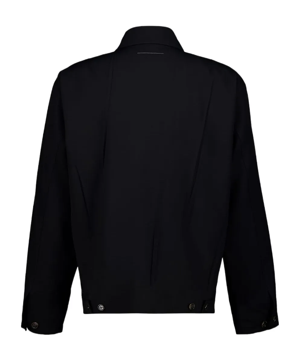 Zip-Up Shirt Jacket