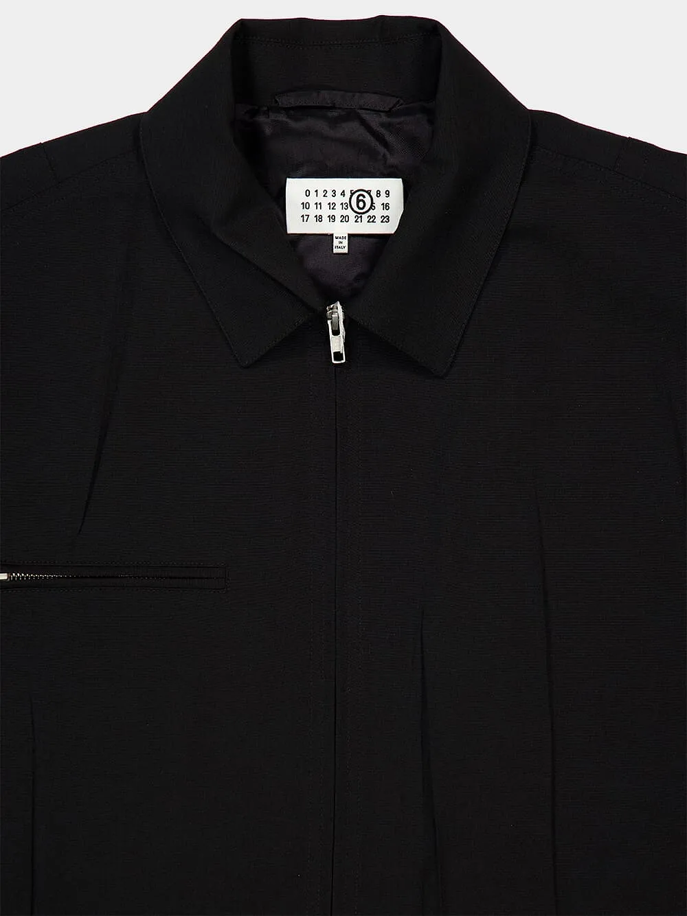 Zip-Up Shirt Jacket