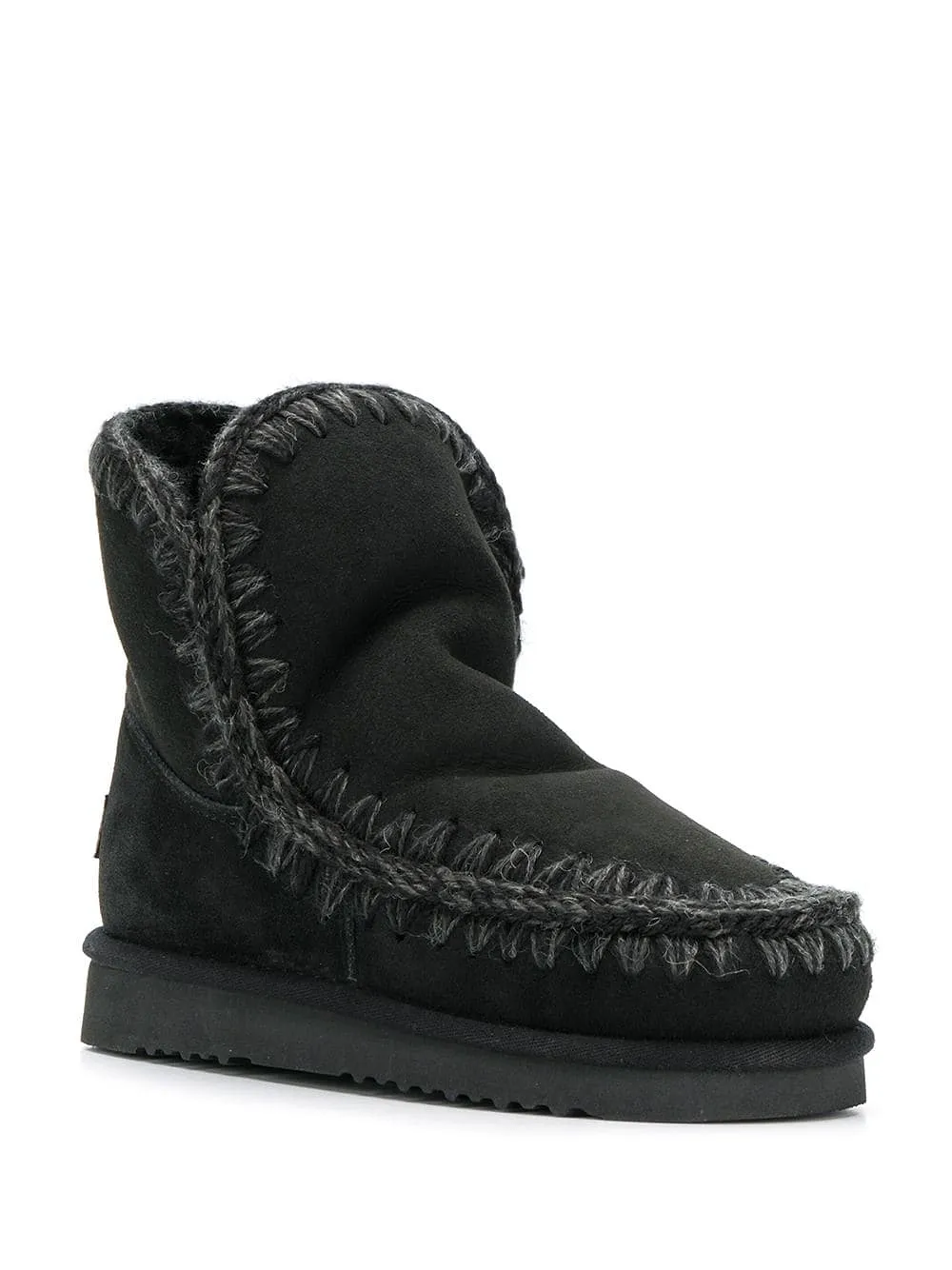 Mou Hand-Crocheted Sheepskin Boots