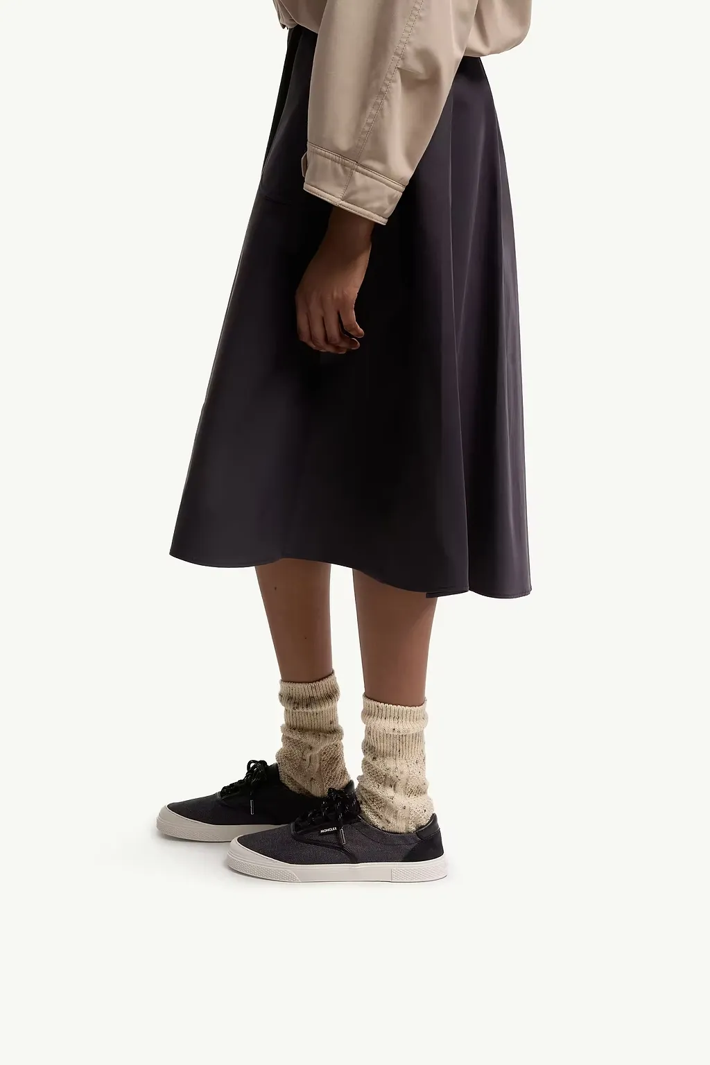 Moncler Vera Leisure Denim Sneakers