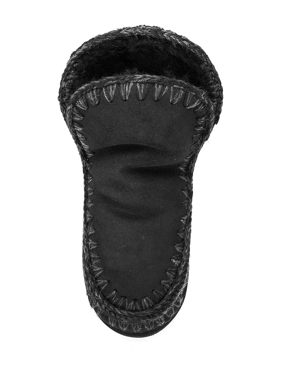 Mou Hand-Crocheted Sheepskin Boots