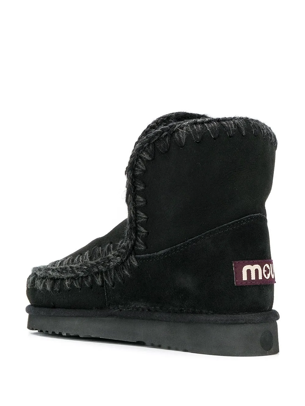 Mou Hand-Crocheted Sheepskin Boots