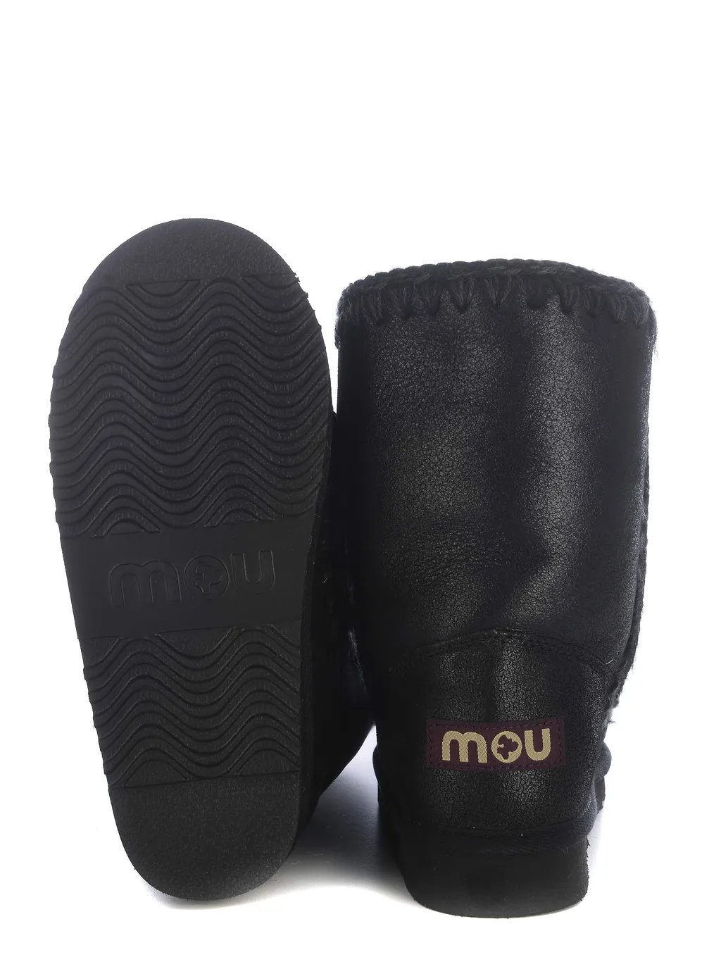 Mou Metallic Nubuck Boots