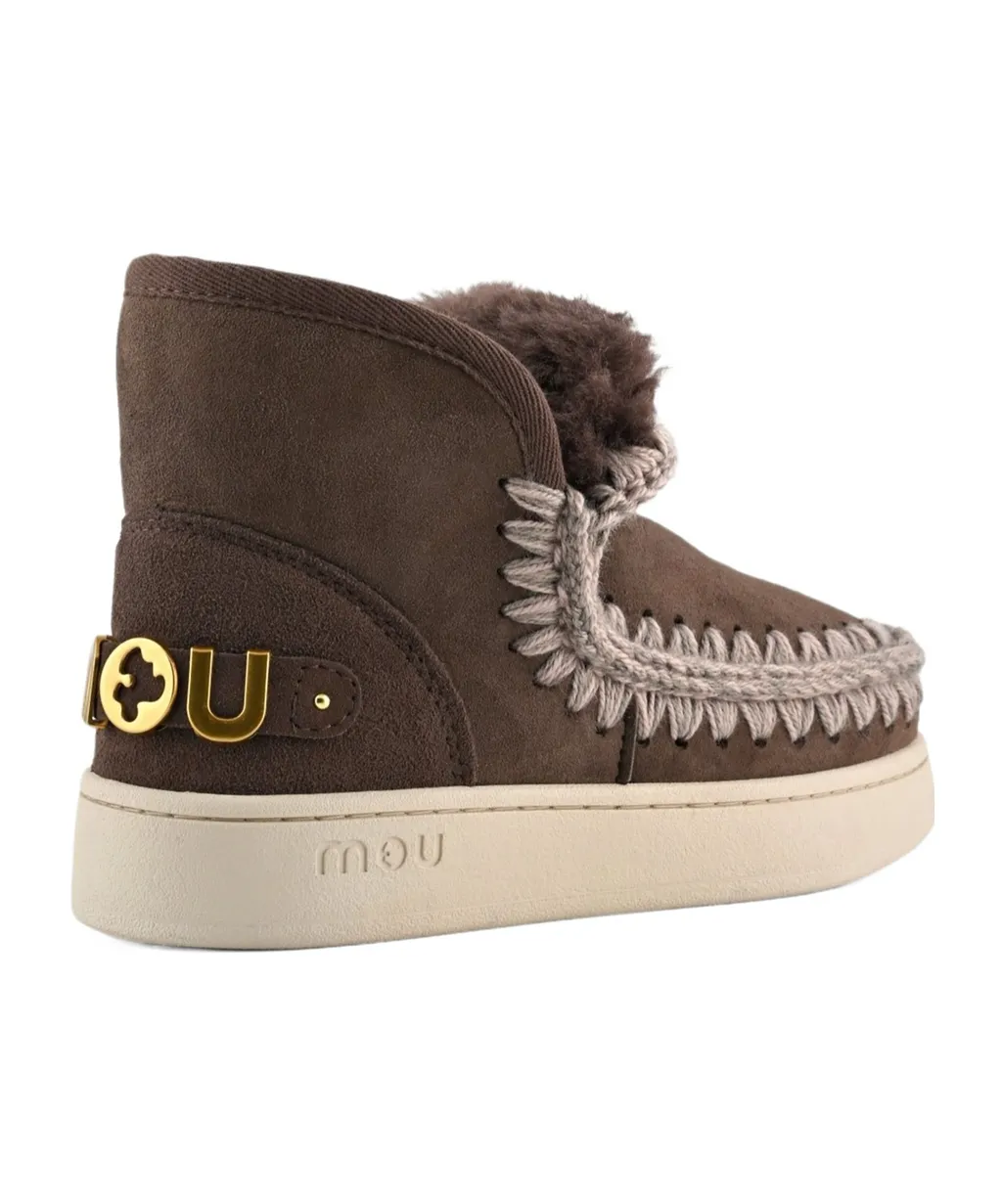 Mou New Eskimo Braided-Detail Ankle Boots