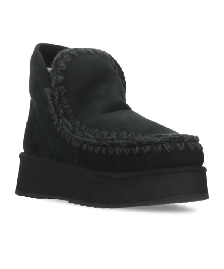 Mou Shearling Stitch Boots