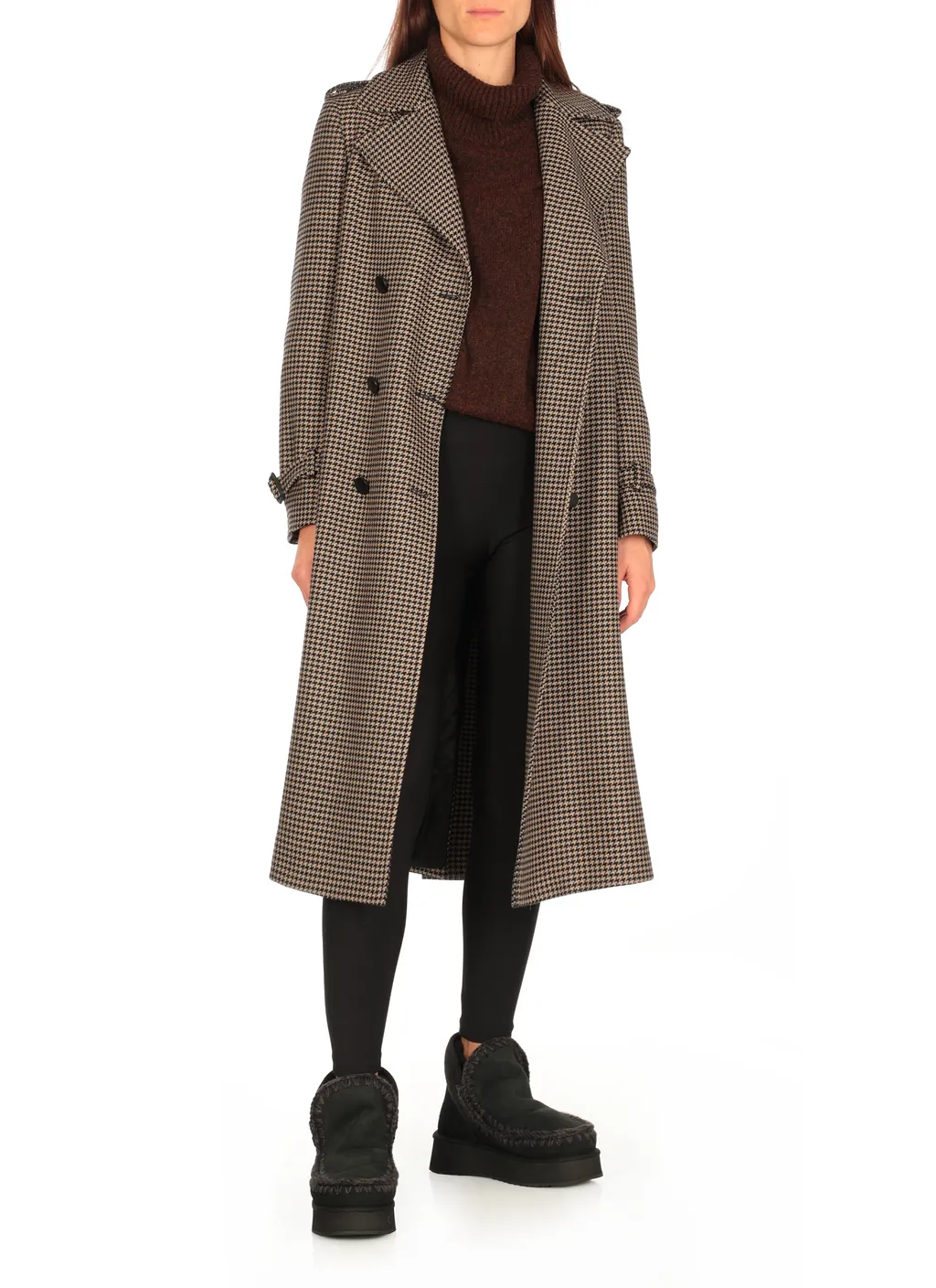Mou Shearling Stitch Boots