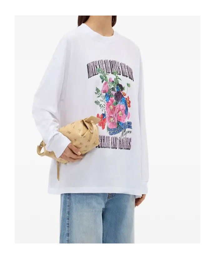 Floral Print Long Sleeve T-Shirt