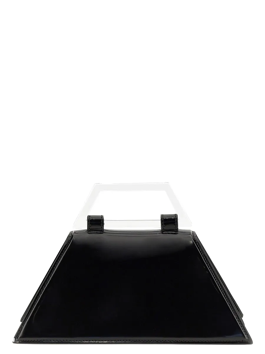 Debossed-Logo Hand Bag