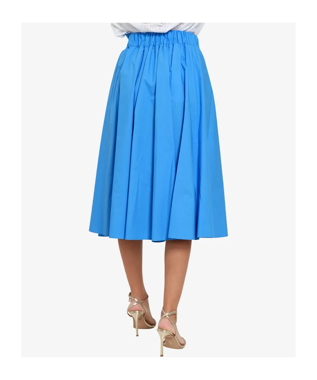 A-Line Midi Skirt