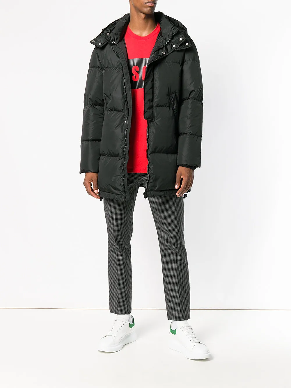 Logo Printed Down Jacket