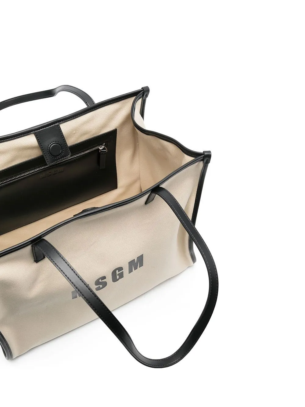 Logo-Print Cotton-Blend Tote Bag