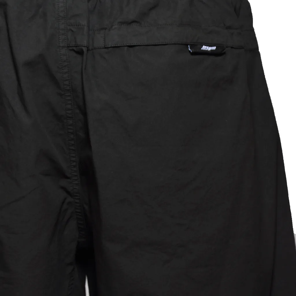 Msgm Buckle-Strap Fastened Thigh-Length Shorts