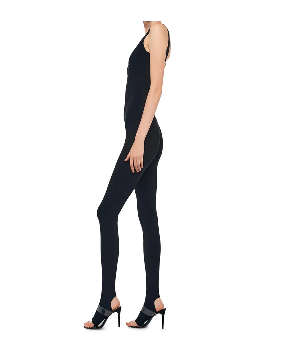 Norma Kamali Sleeveless Cut-Out Catsuit