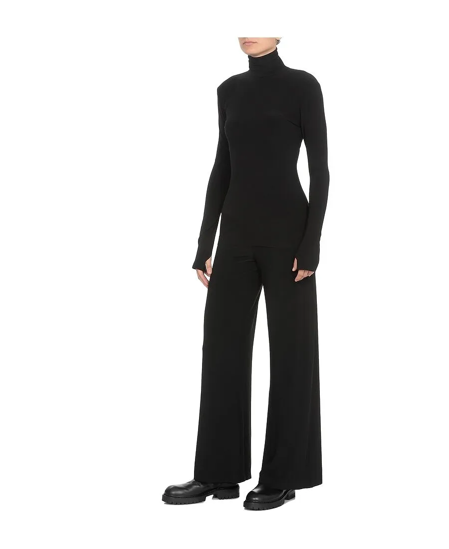Slim-Fit Turtleneck Top