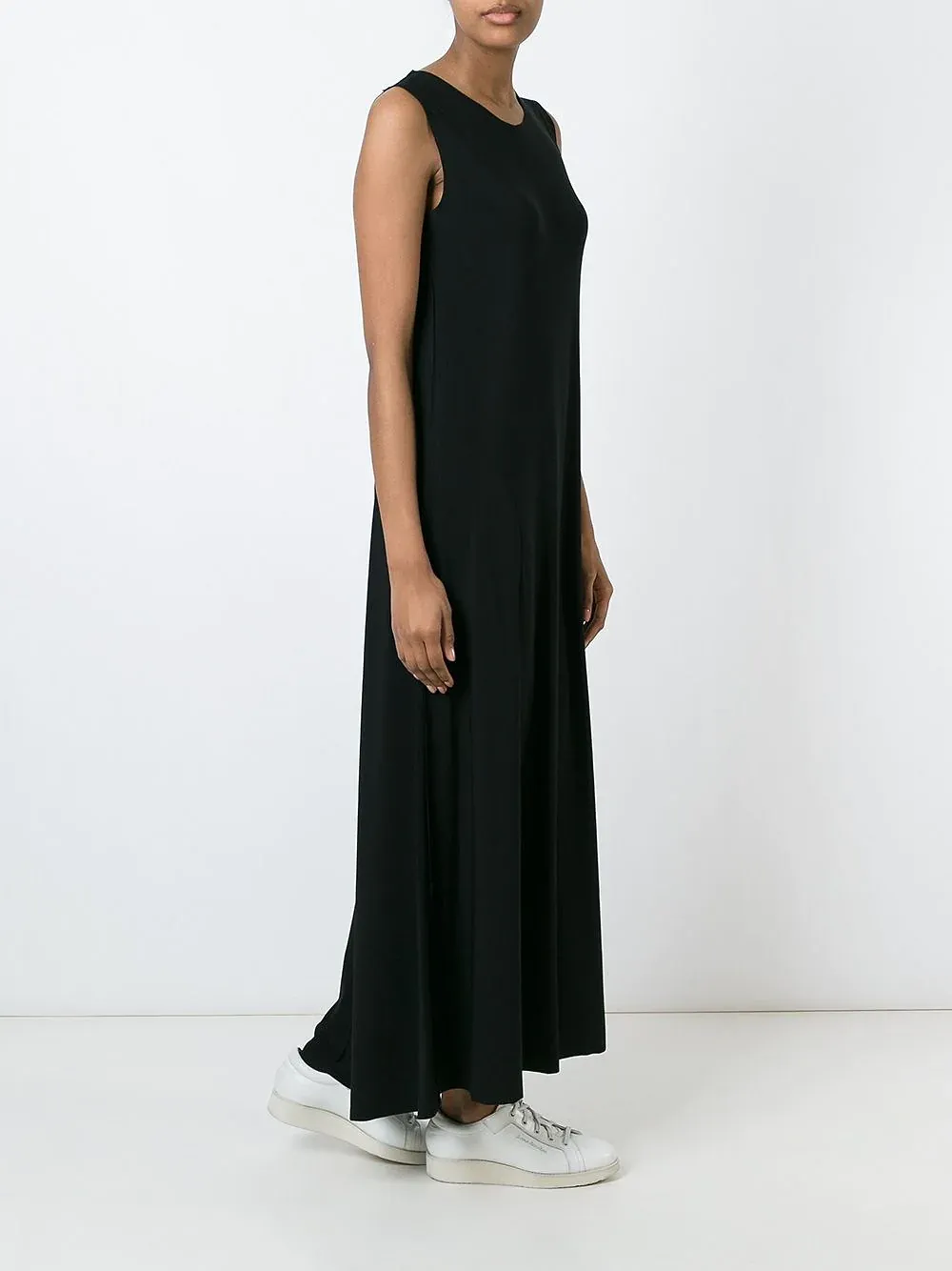 Sleeveless Velvet Long Dress