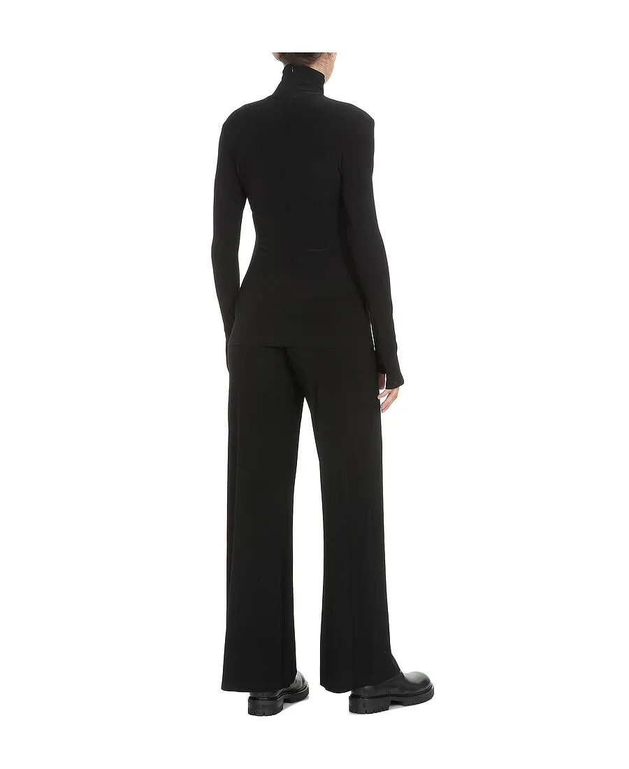 Slim-Fit Turtleneck Top